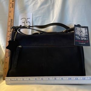 Brand new Black leather Aurielle hand bag.